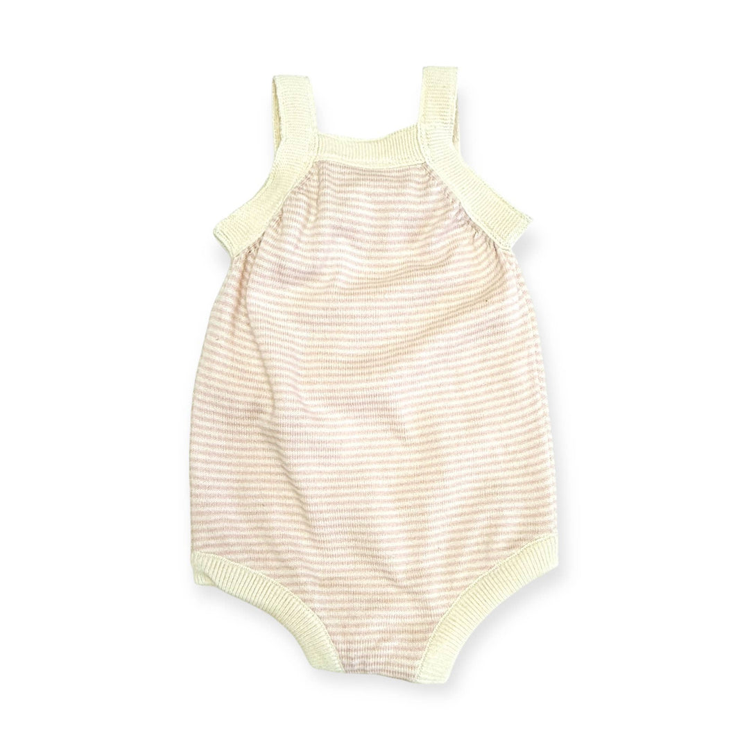 Strawberry Embroidered Baby Romper