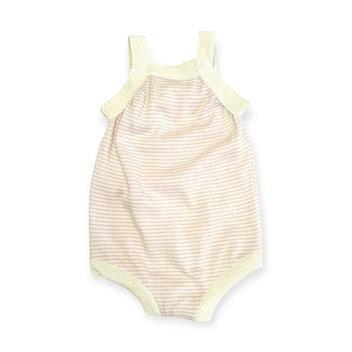 Strawberry Embroidered Baby Romper