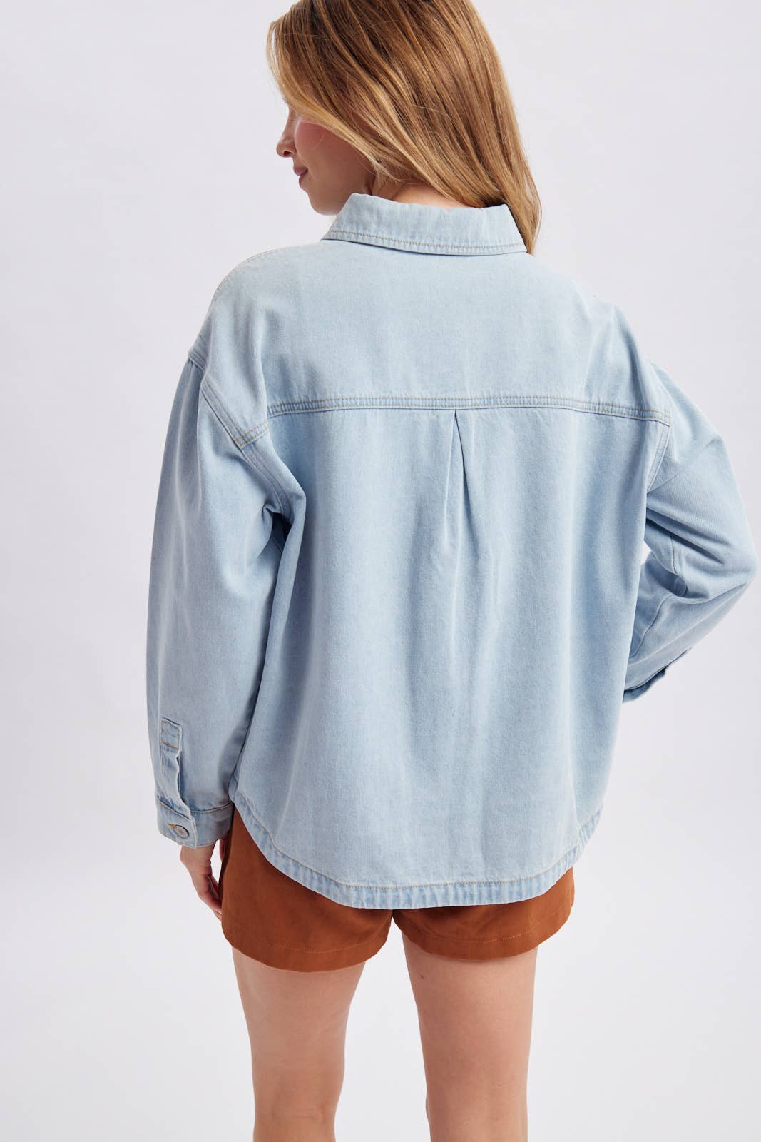 Denim Button Up Jacket