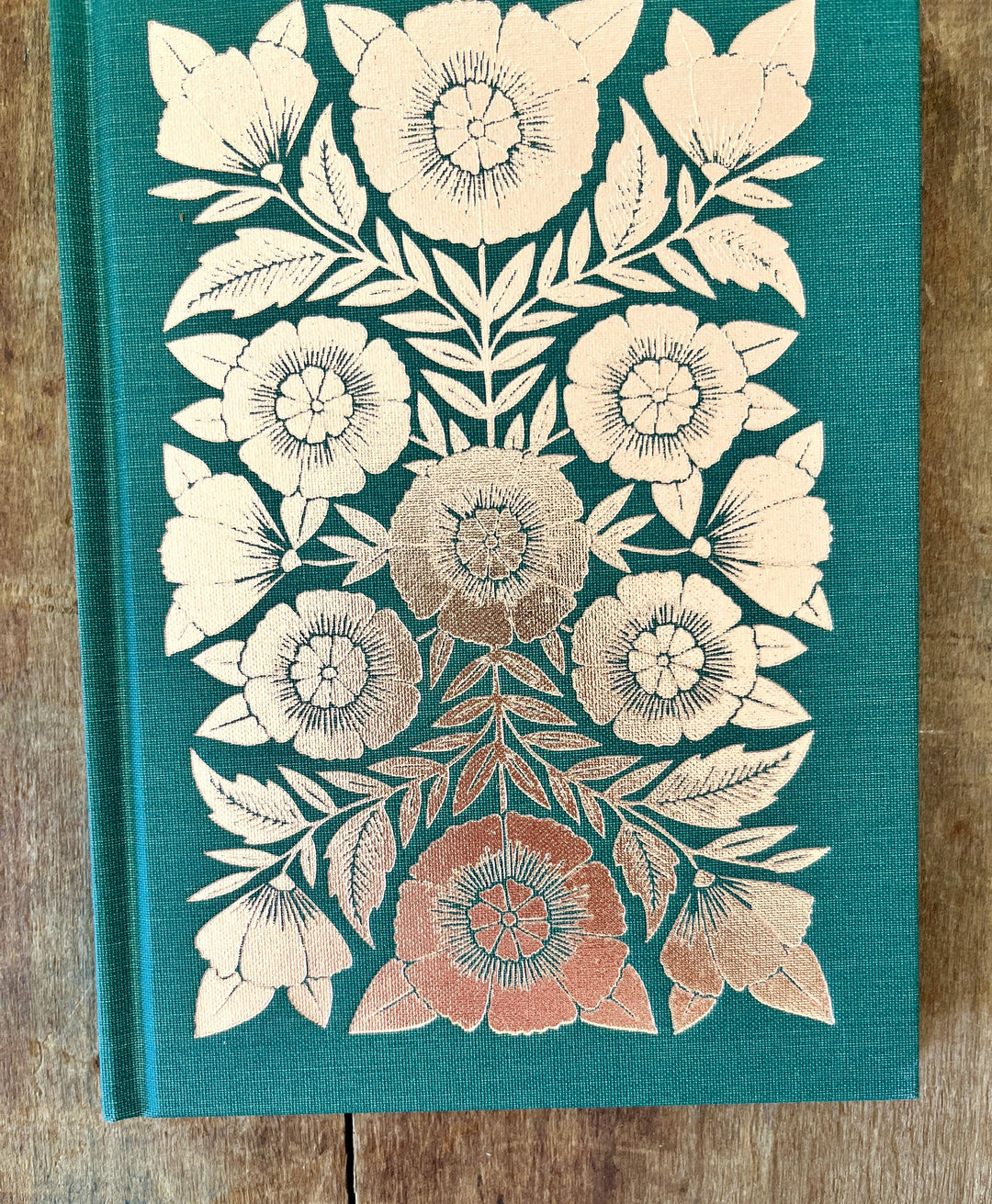 Foil Stamped Linen Journal