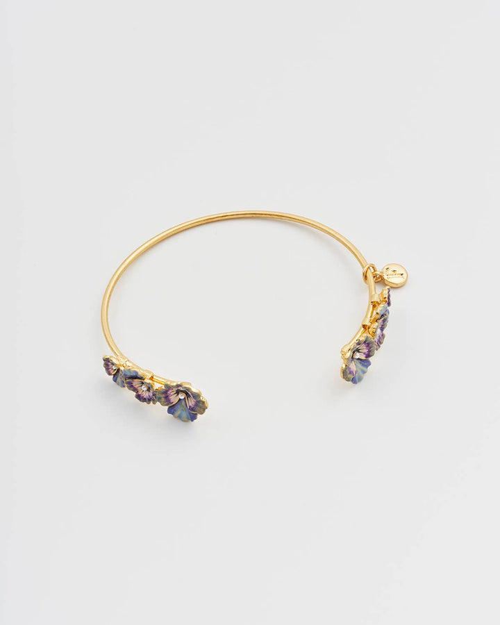 Pansy Pearl Bangle