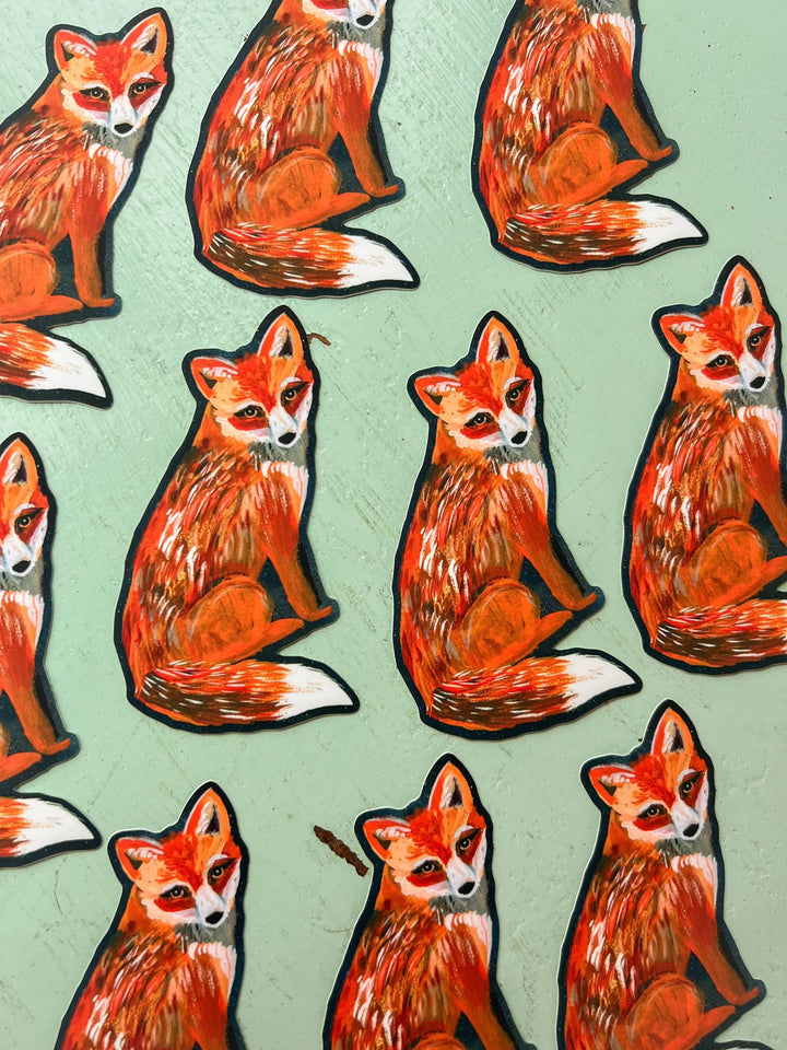 Red Fox Sticker