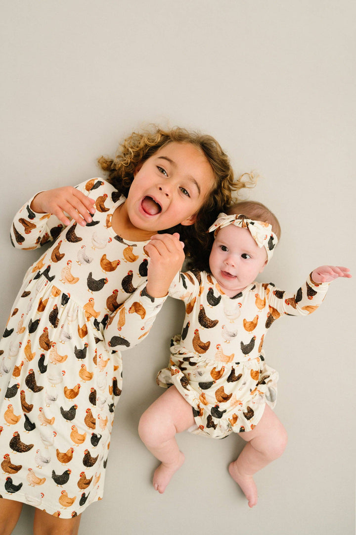 Backyard Chickens Bamboo Dress