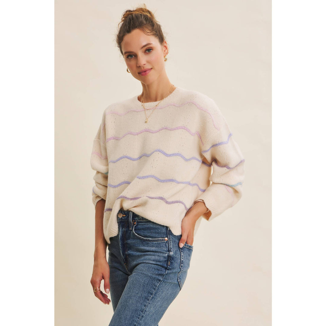 Ombre Wool Blend Sweater