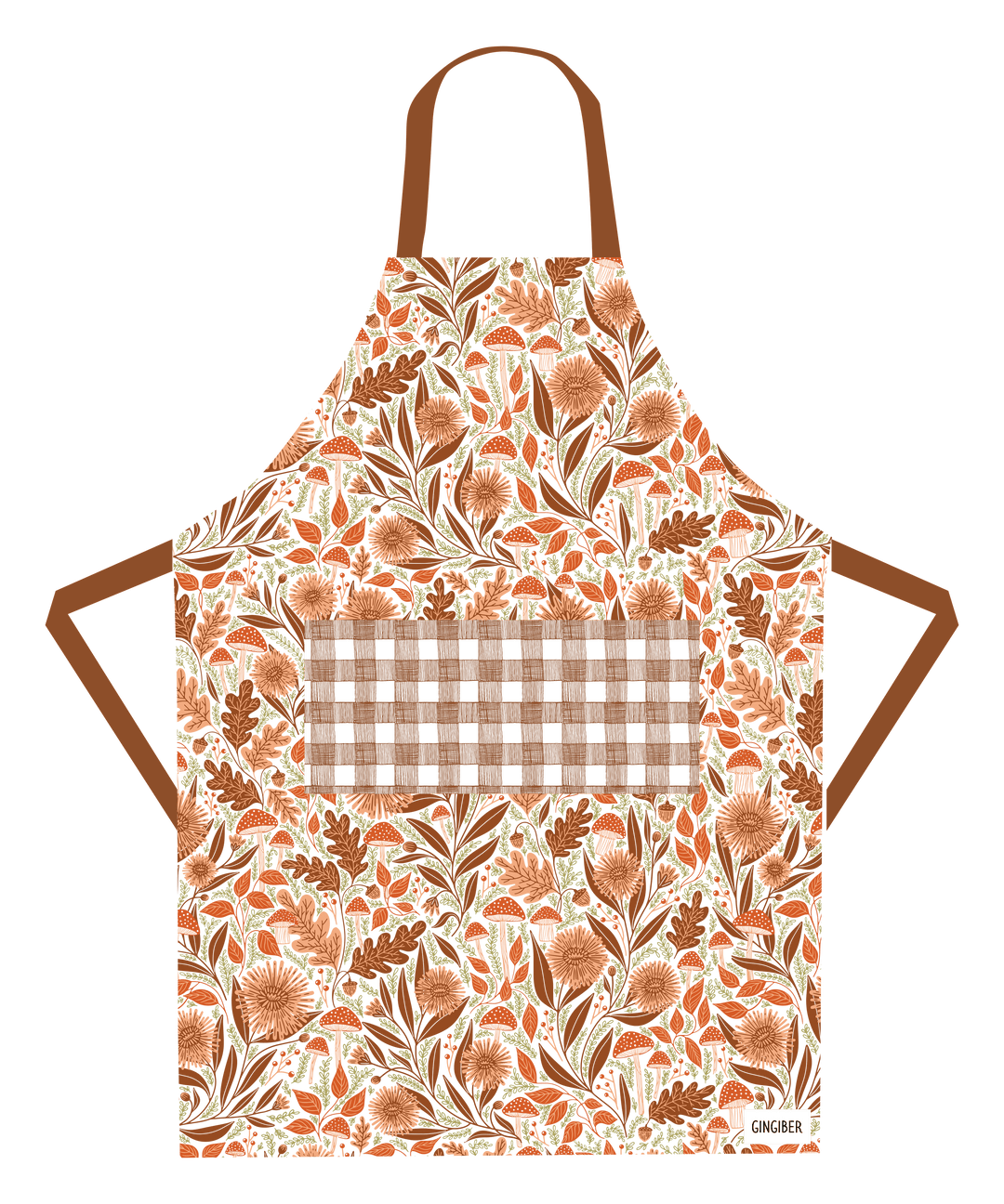 Mushroom Medley Apron