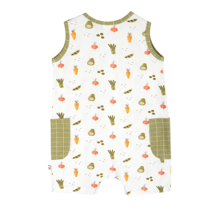 Veggies  Pocket Baby Romper