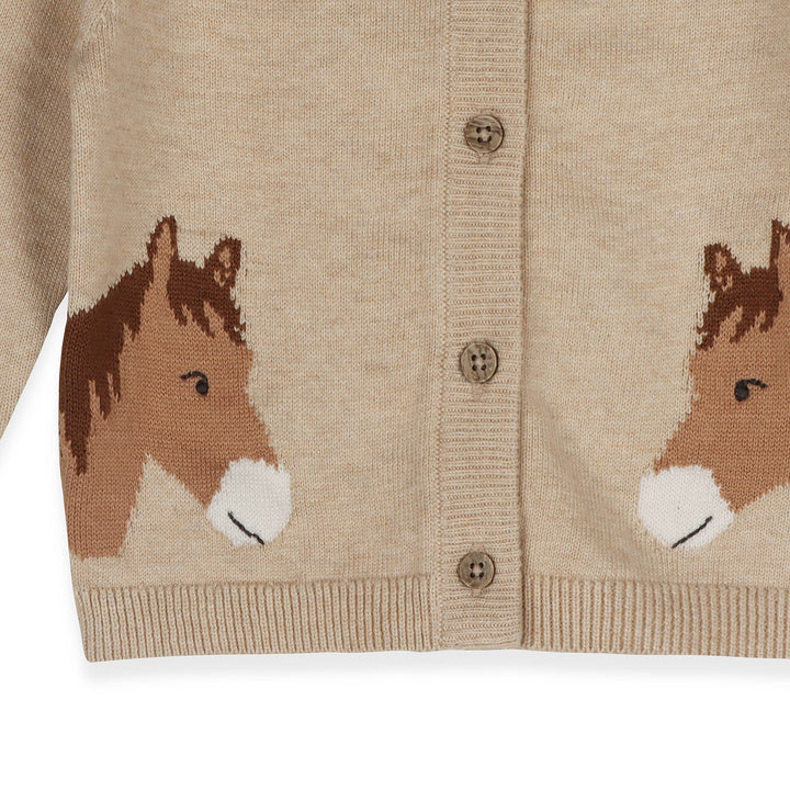Horse Baby Cardigan