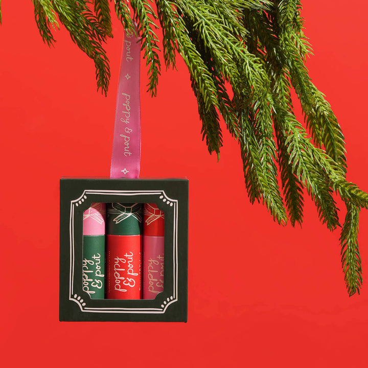 Limited Edition Holiday Lip Balm Trio
