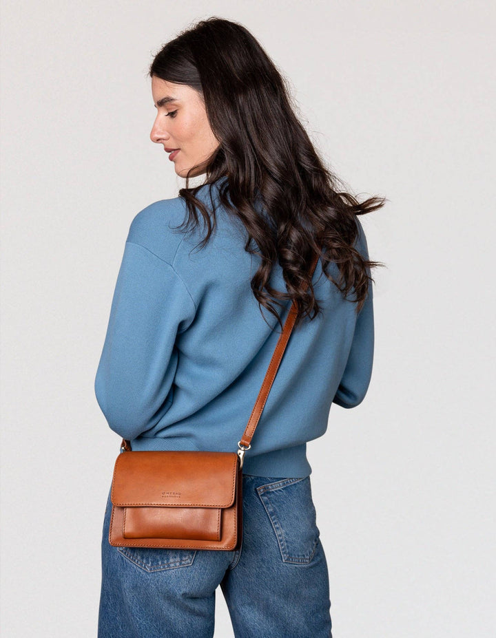 Harper Mini, Cognac Classic Leather