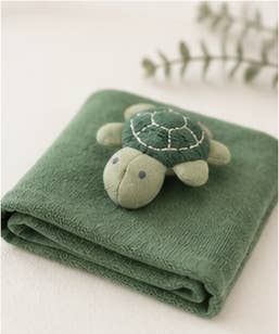 Turtle Lovey Security Blanket