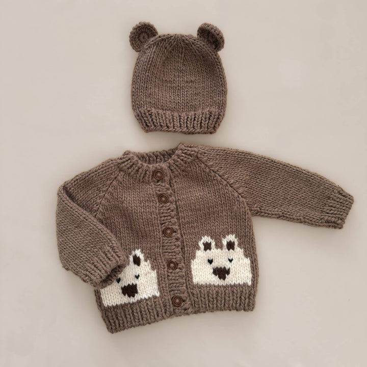 Bear Hat in Tan