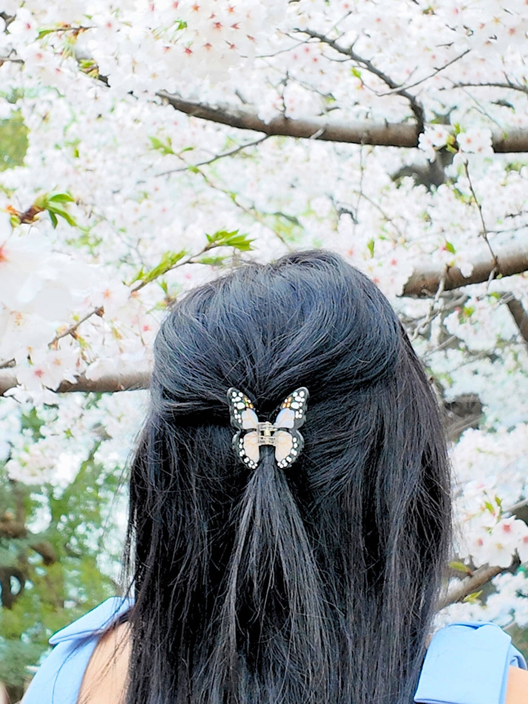 Mini Monarch Butterfly Hair Clip, 5 Colors