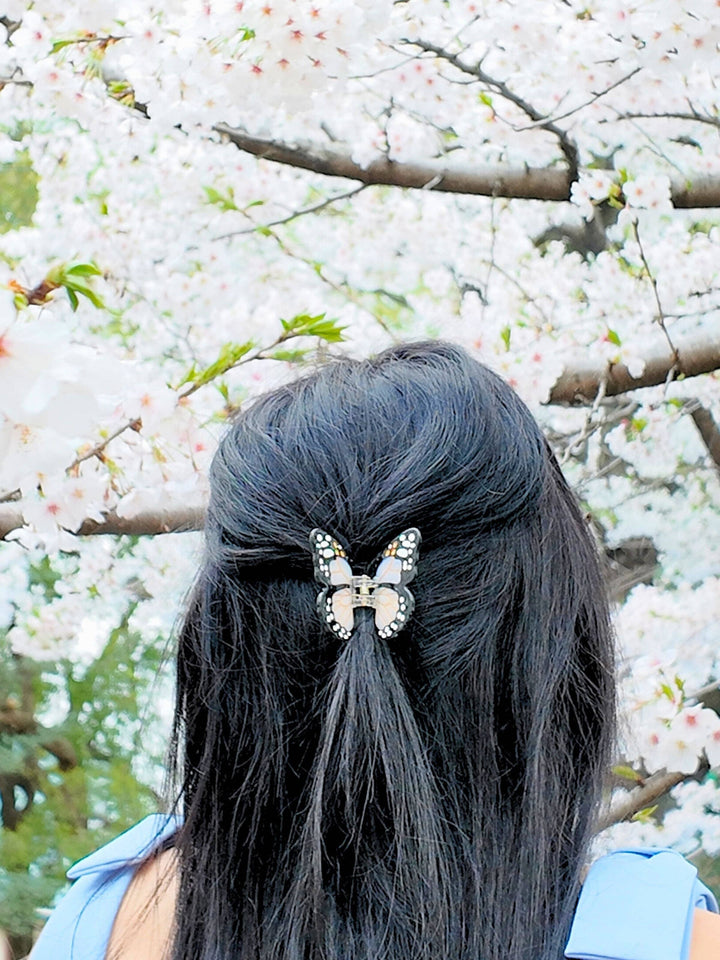Mini Monarch Butterfly Hair Clip, 5 Colors
