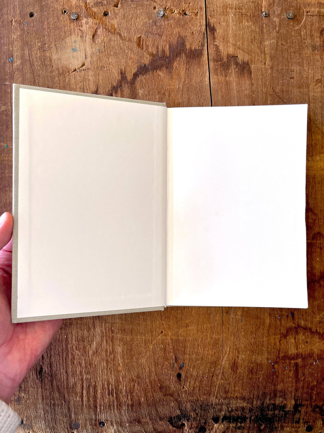 Foil Stamped Linen Journal