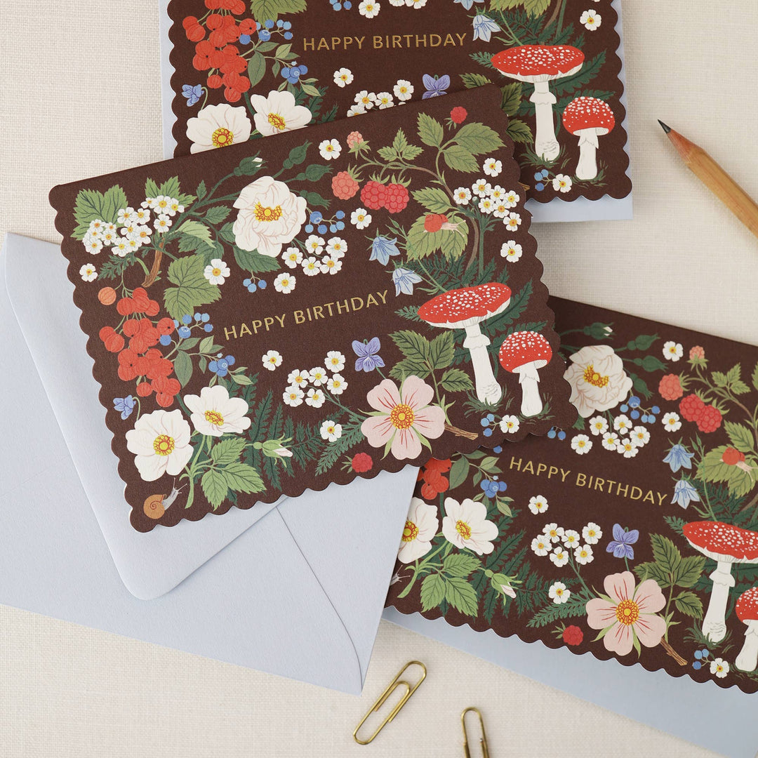 Woodland Birthday Greeting Card