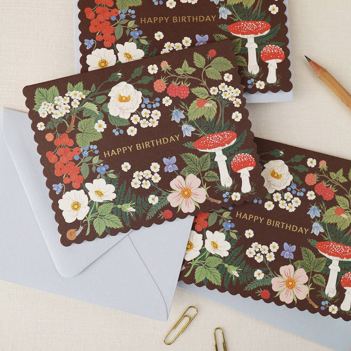 Woodland Birthday Greeting Card