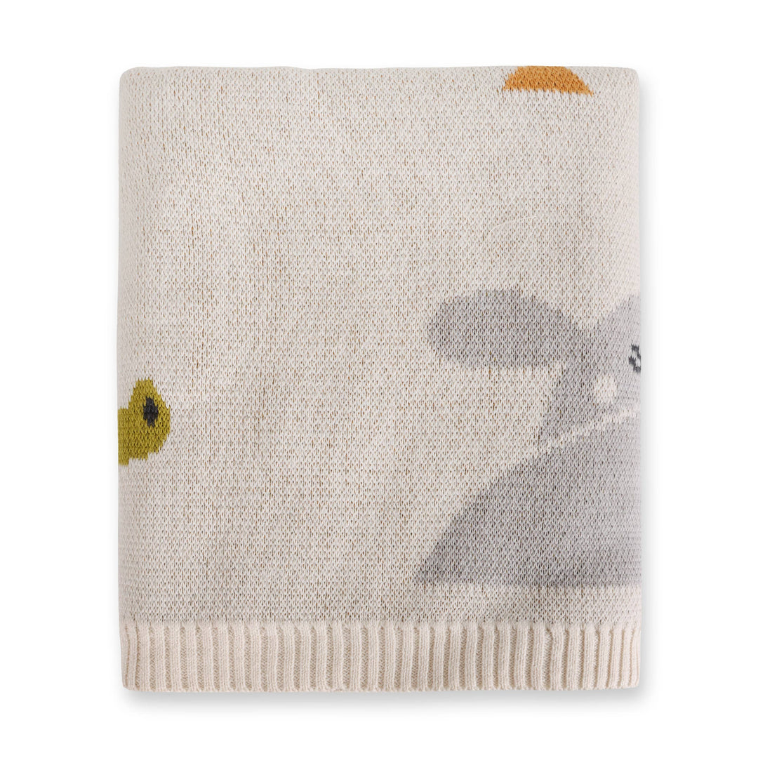 Jungle Friends Knit Baby Blankets