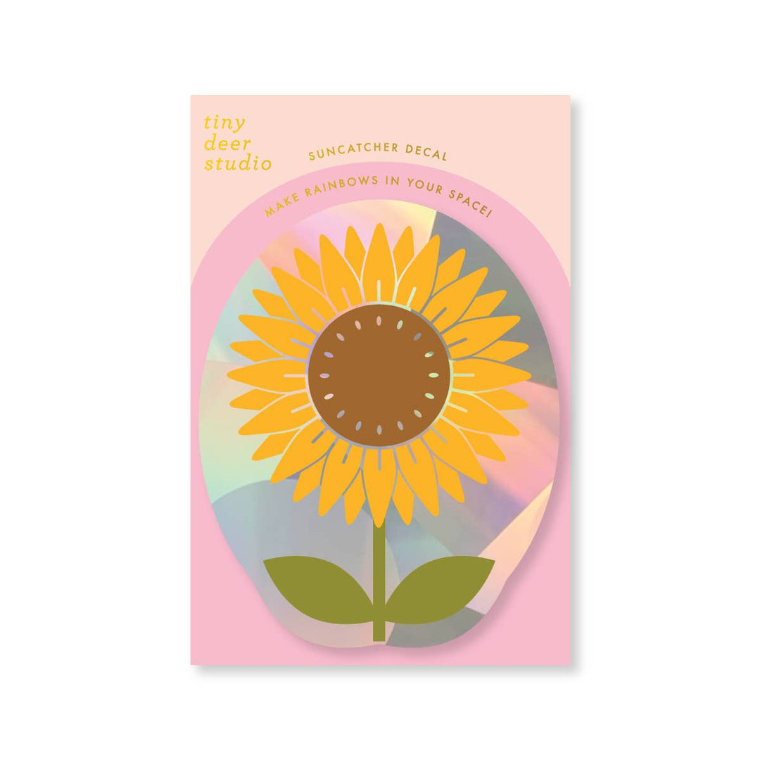 Sunflower Sun Catcher Decal