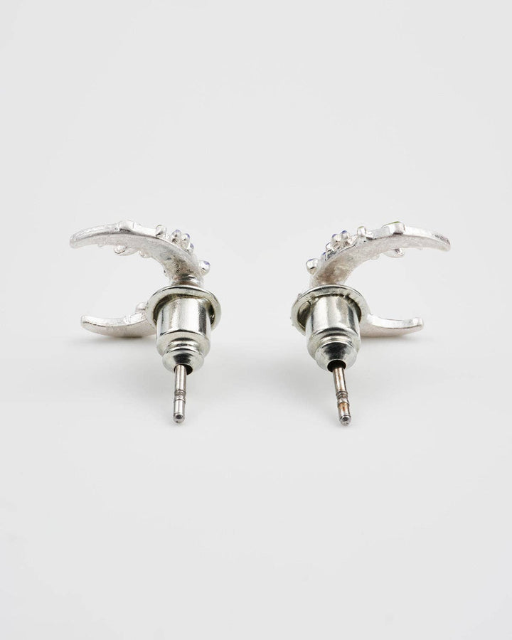 Nightshade Moon Stud Earrings