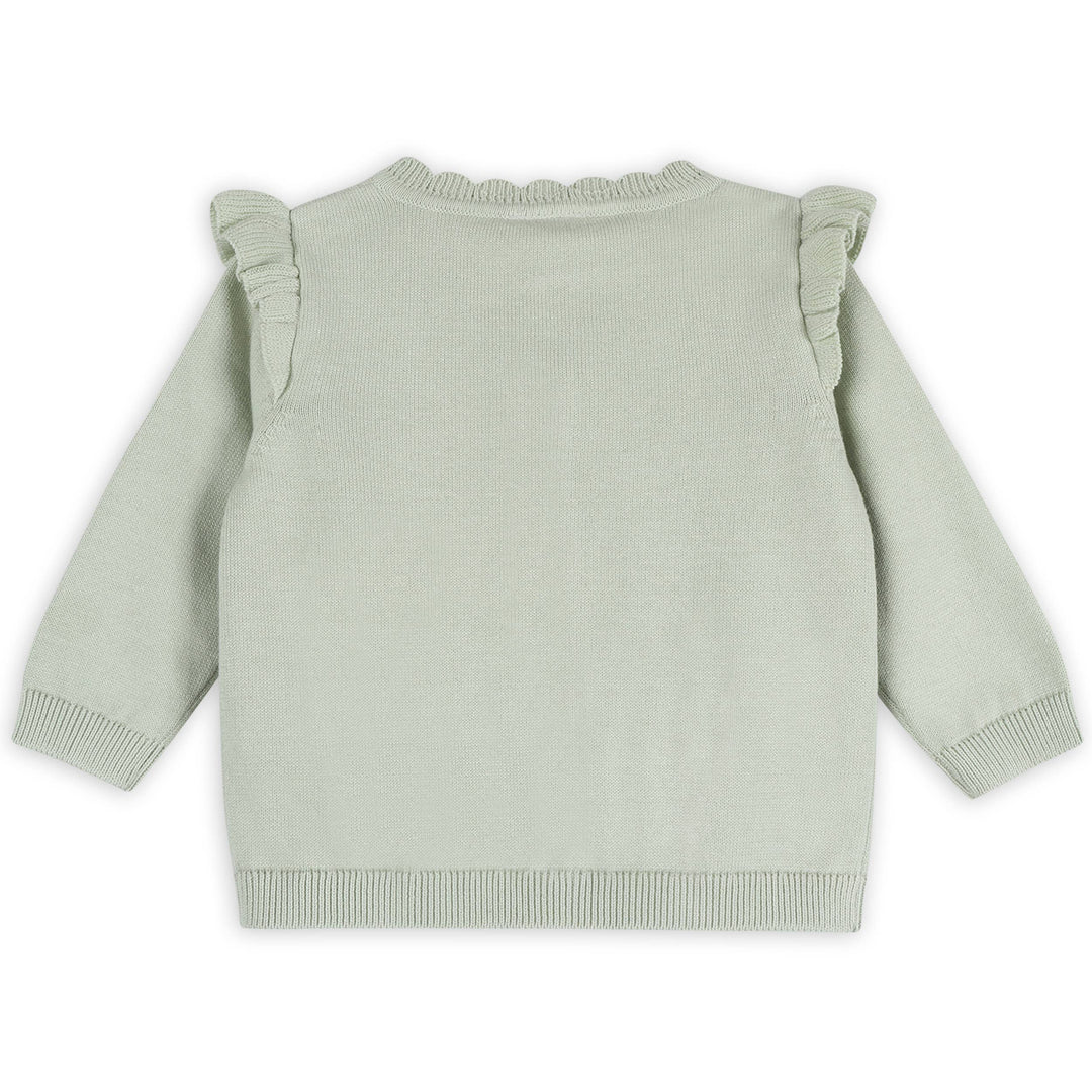 Furry Chick &amp; Bunny Baby Cardigan