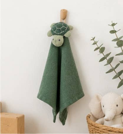 Turtle Lovey Security Blanket