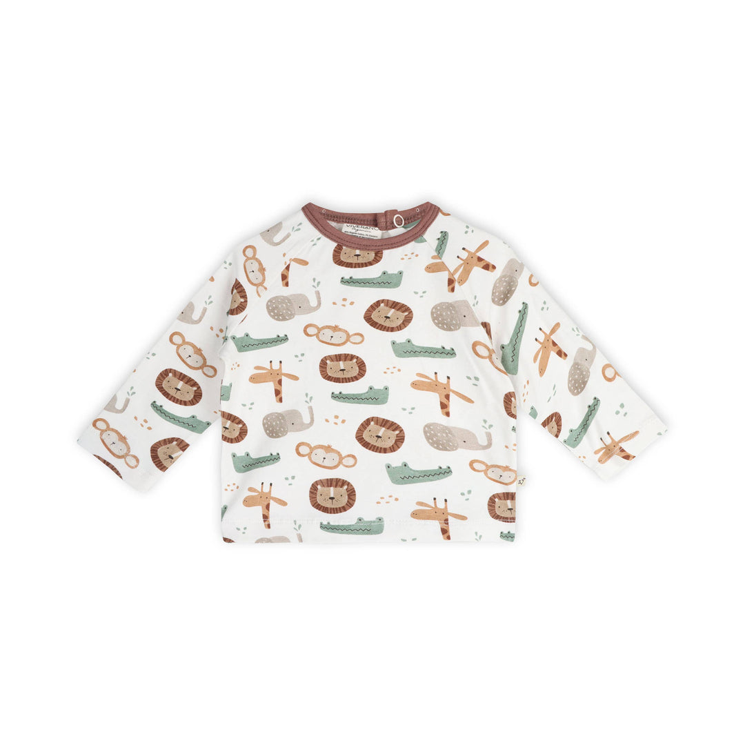 Safari Animals Baby Tee &amp; Jogger