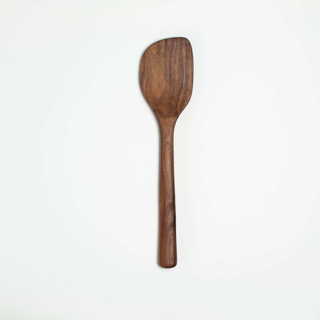 12" Walnut Angled Spatula