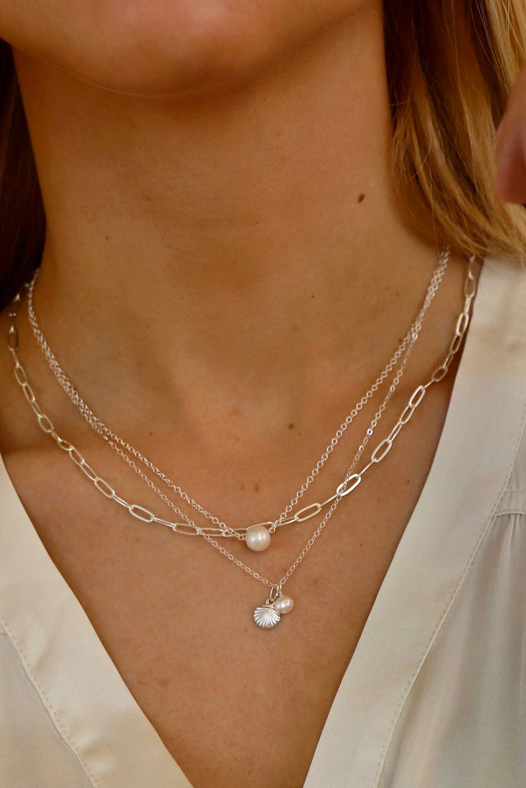 Kai Necklace in Silver