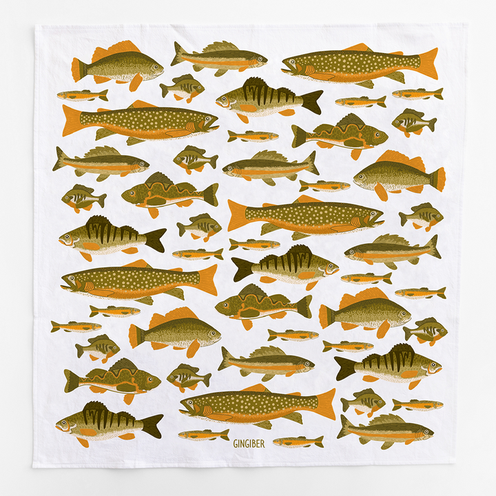 Fish Tea Towel