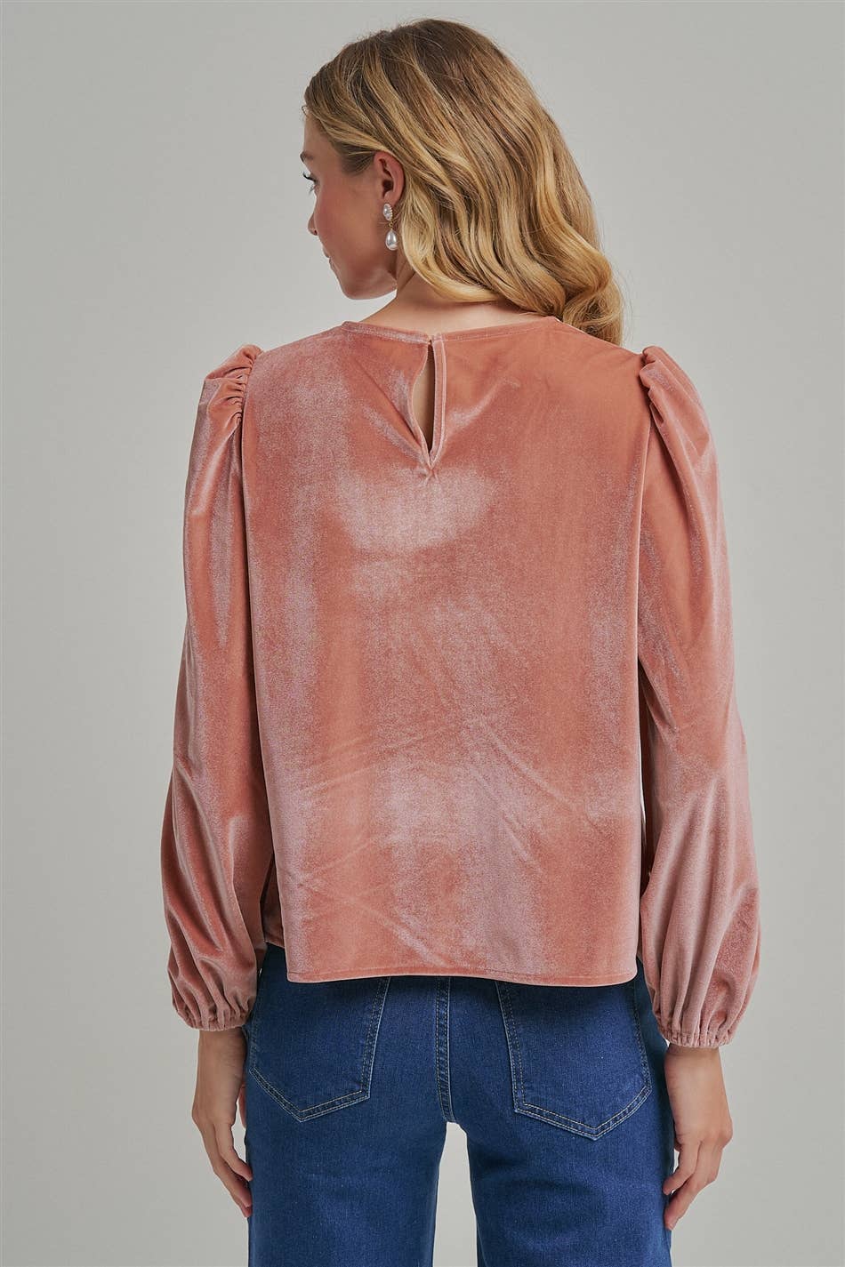 Velvet Holiday Blouse