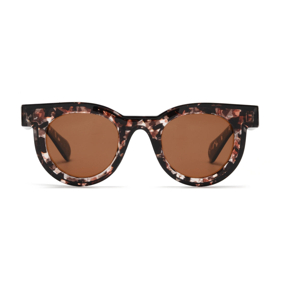 Milo | Polarized Sunglasses | Crackled Brown