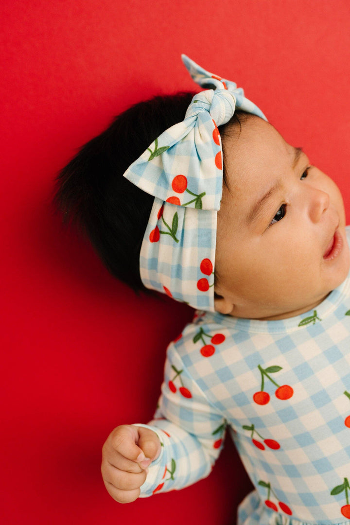 Cherry Picnic Bodysuit Bamboo Dress