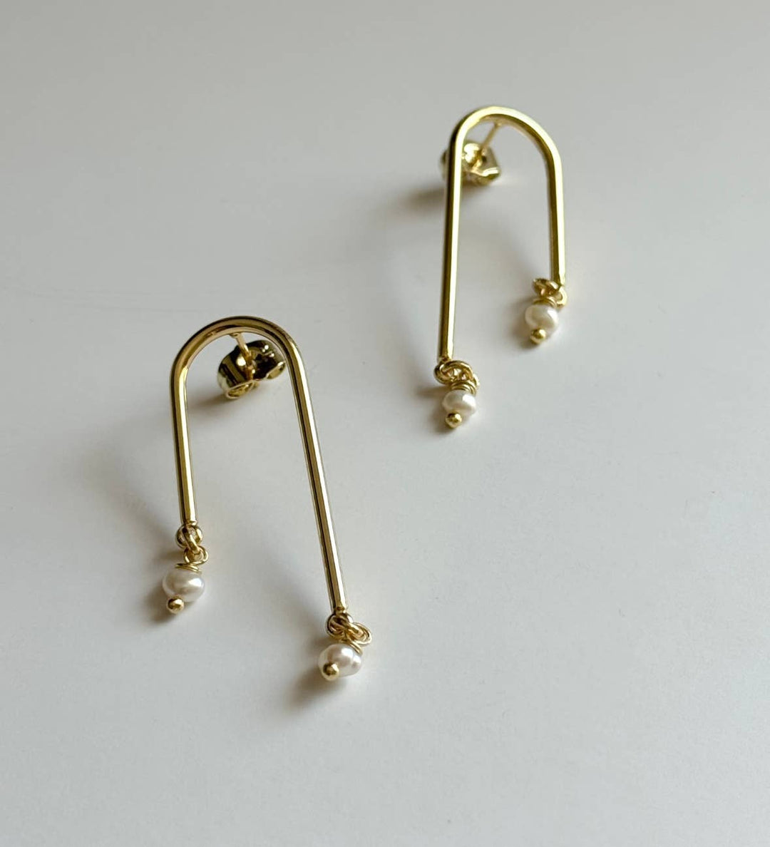 Amelie Pearl Drop Earrings
