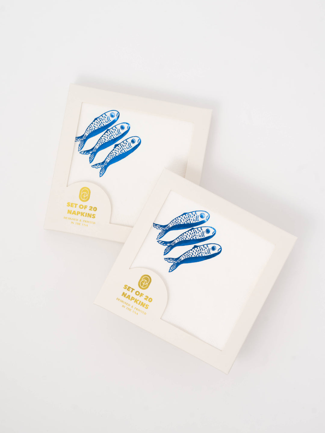 Sardines Cocktail  Napkin - Set of 20
