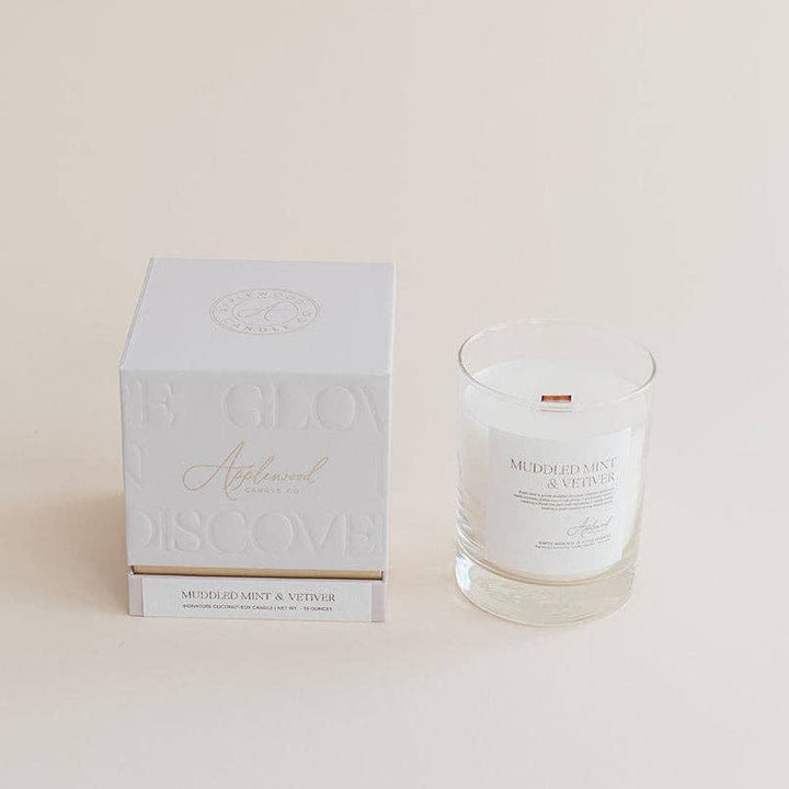 Muddled Mint &amp; Vetiver Candle