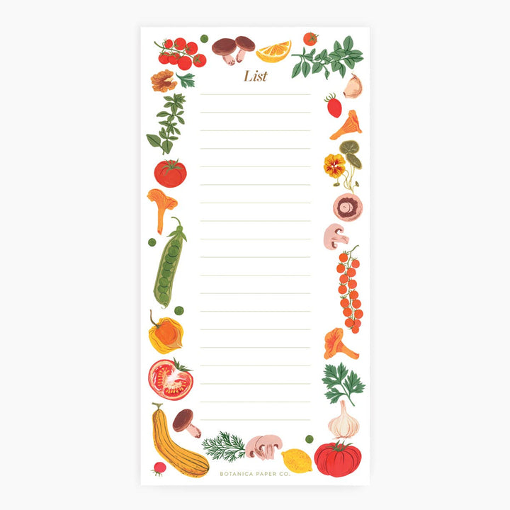 Market List Notepad