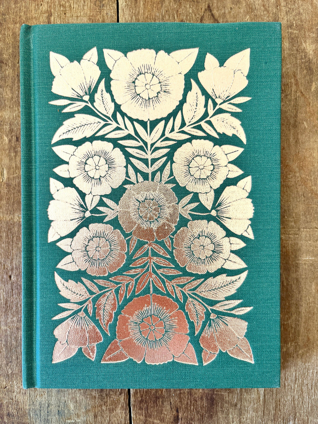 Foil Stamped Linen Journal