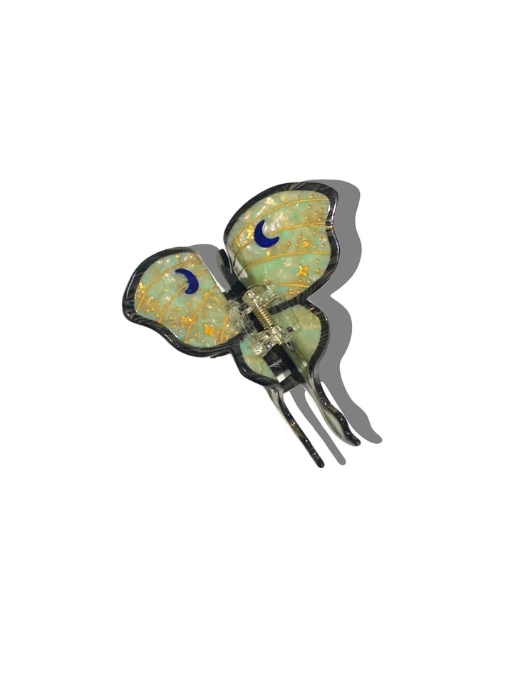 Luna Moth Claw  Clip