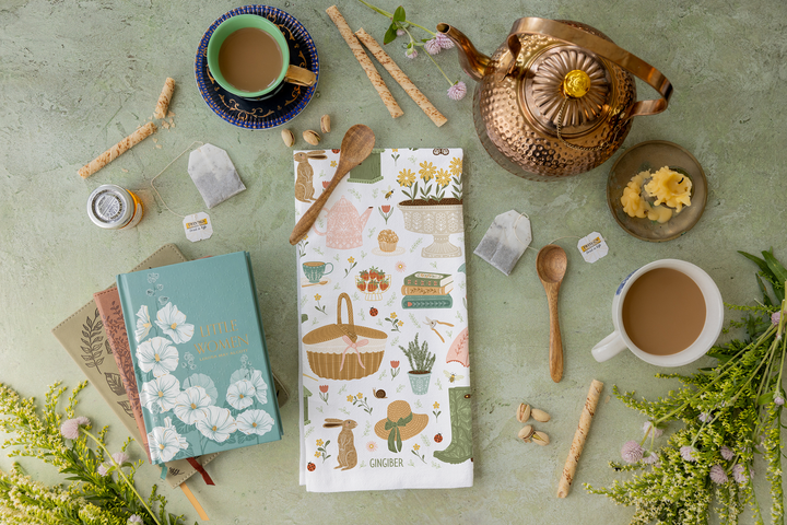 Spring Things Tea Towel