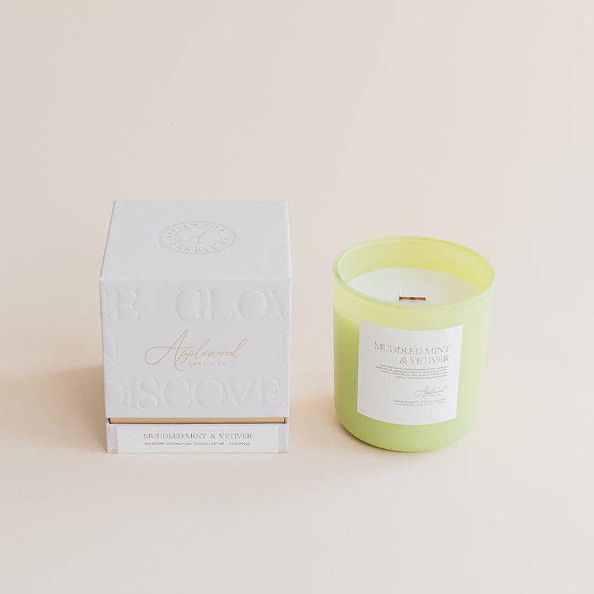 Muddled Mint &amp; Vetiver Candle