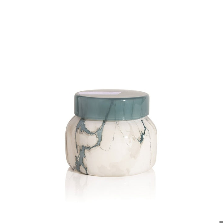 VOLCANO MODERN MARBLE PETITE JARS, 8 oz
