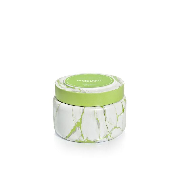 Capri Blue Honeydew Crush Modern Marble Printed Travel Tin Candle - Thumbnail 2