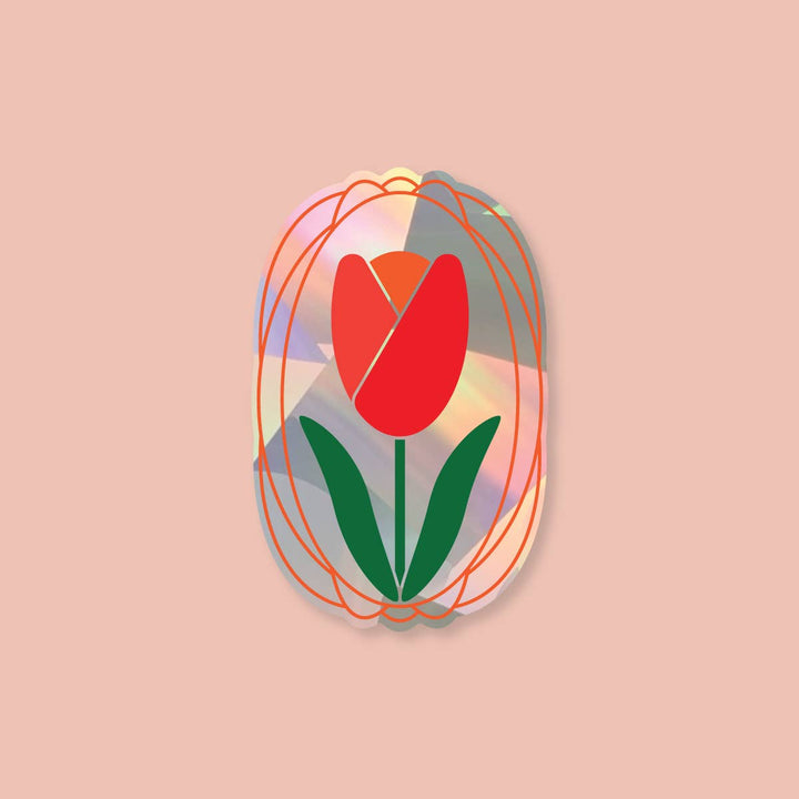 Sun Catcher Decal - Tulip