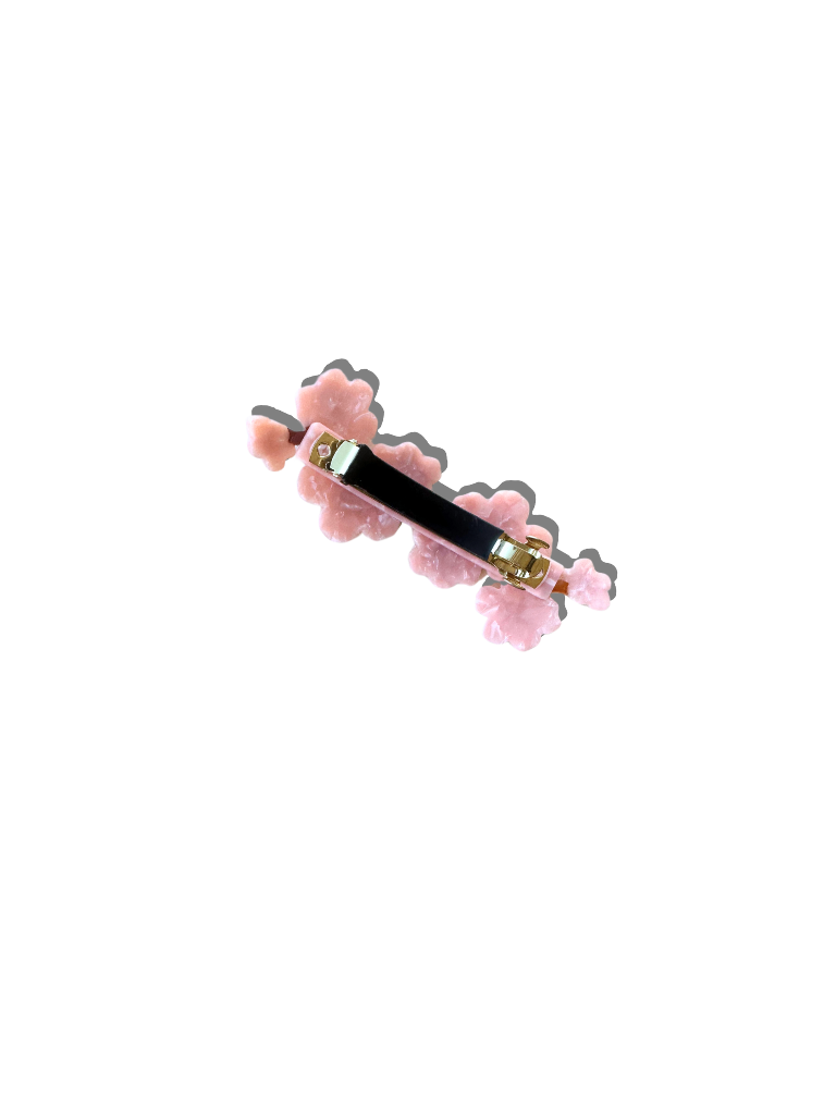 Cherry Blossom Barrette Hair Clip