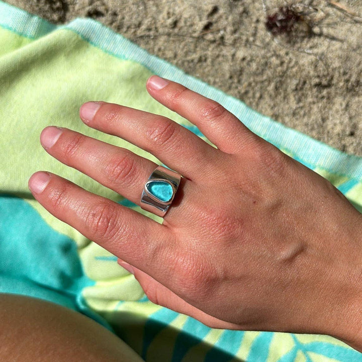 Blue Sea Glass Band