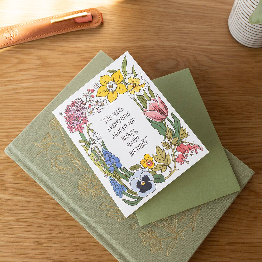 Bloom Birthday Card