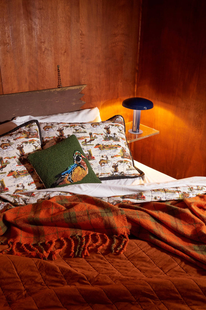 Wood Duck Hook PIllow