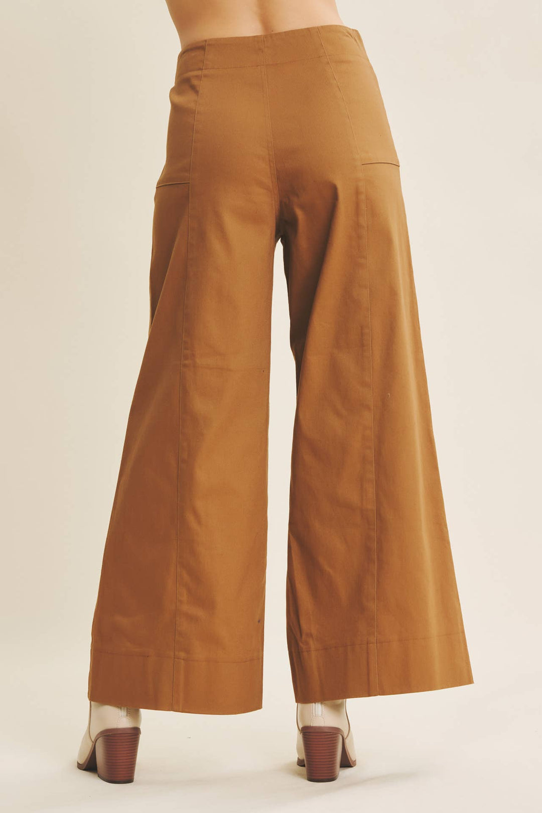 Everyday Essential Stretchy Wide-Leg Pants -2 Colors