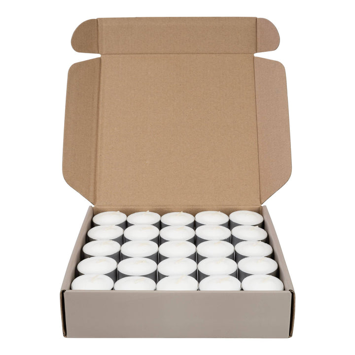 Unfragranced Tealight Candles- 50pc Box