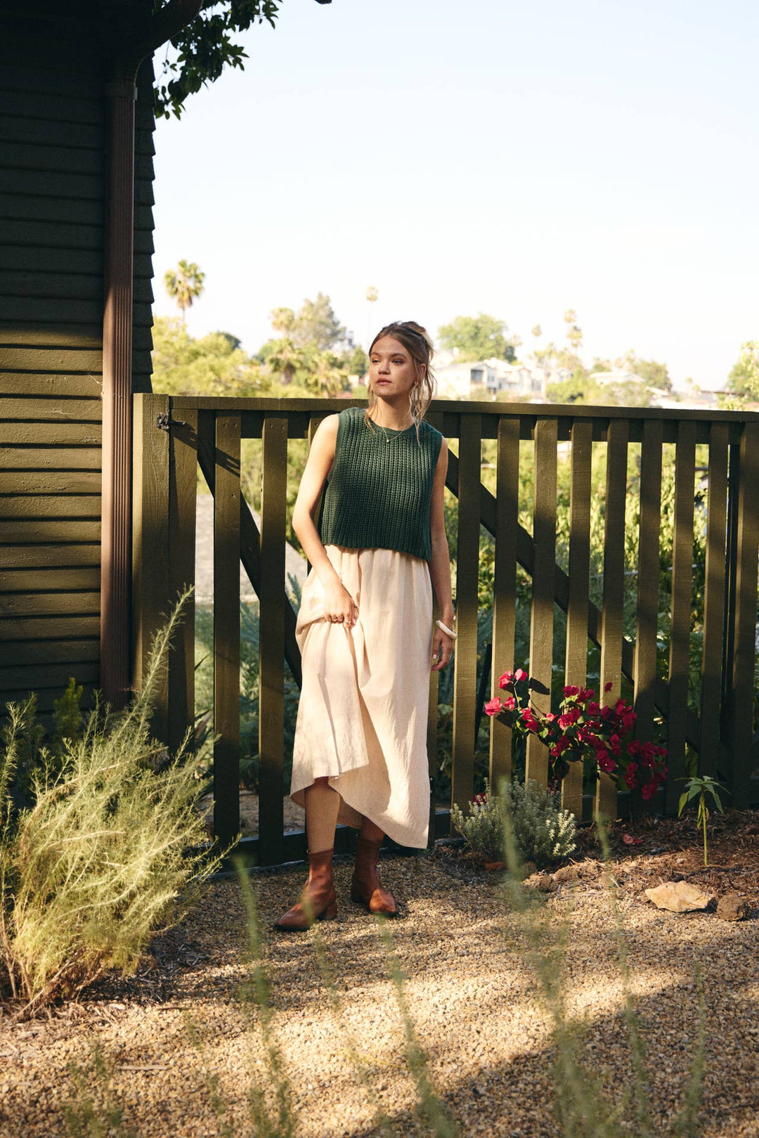 Forest Green Sweater Dress